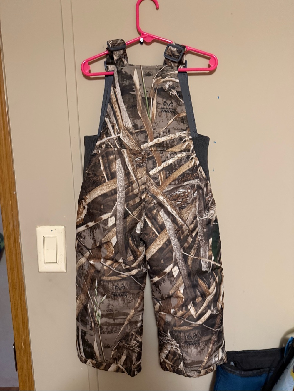 Mossy Oak Camouflage Insulated Bib Overalls - Brown/Green Camo
